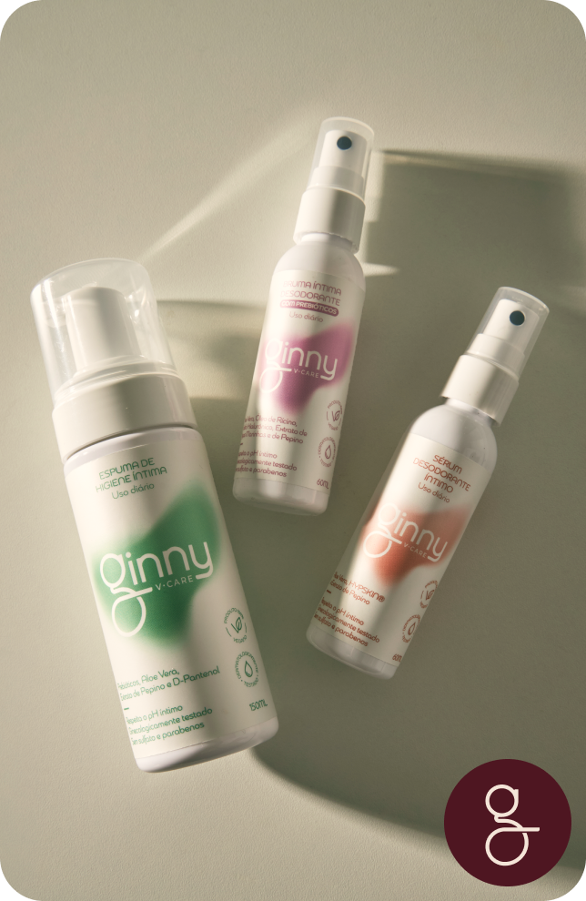 Linha Ginny V·Care — produtos de cuidado íntimo criados por médicas